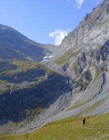 view to the col